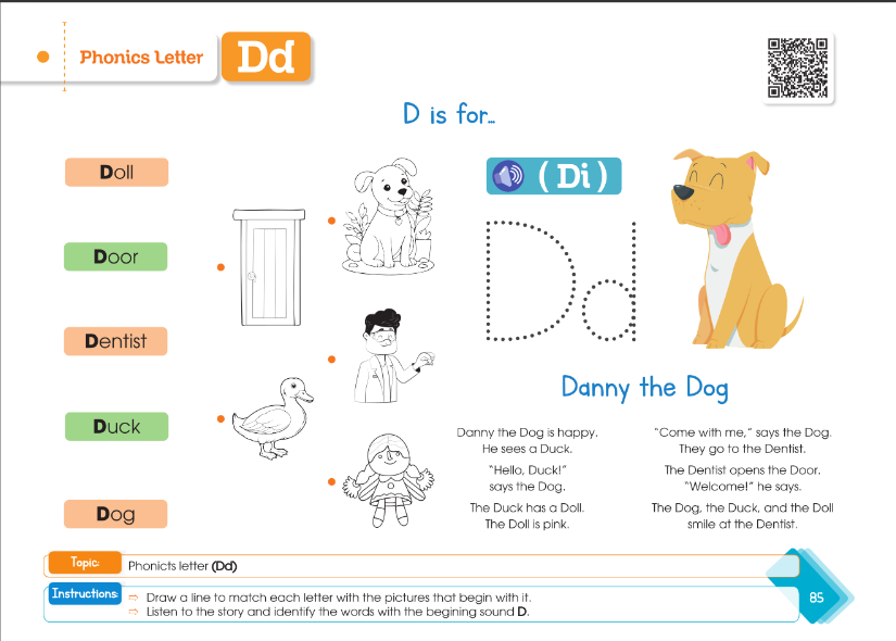 Letter D