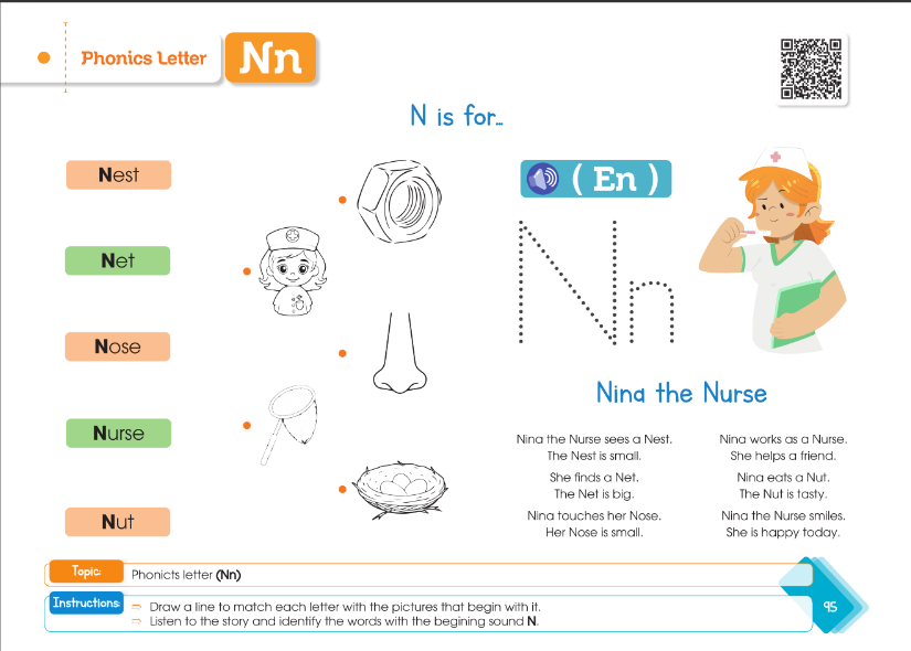 Letter N