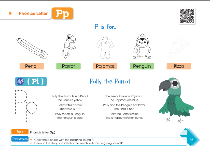 Letter P
