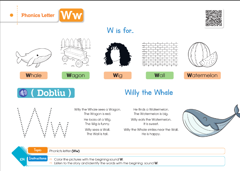 Letter W